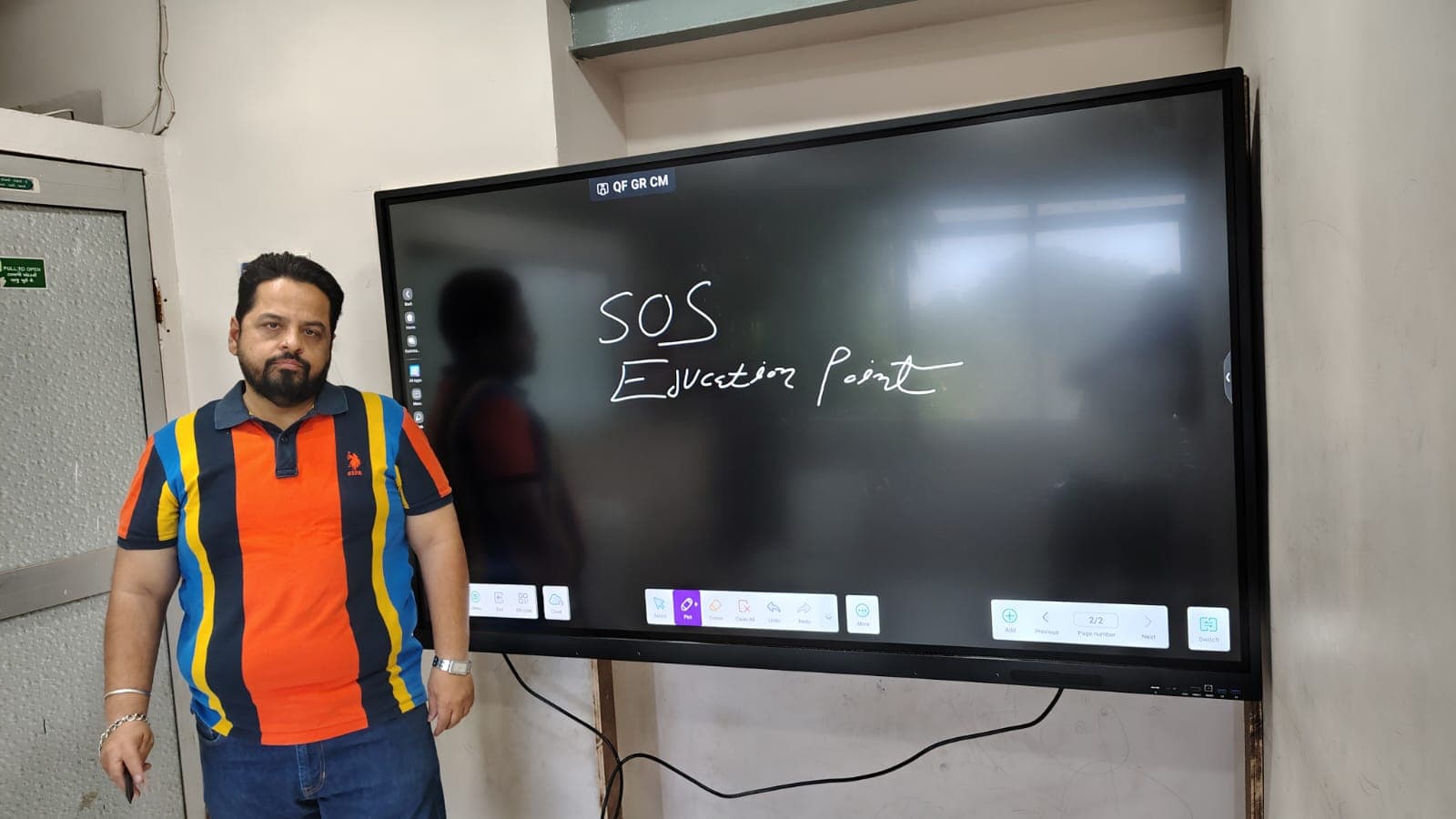 Nitek IFP installed at SOS Education Point, Bhavnagar