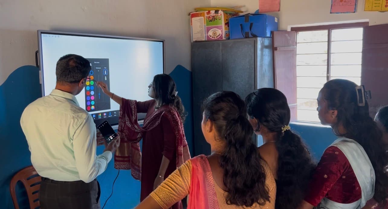 Nitek IFP installed at GHPS Mortu, Kundapura