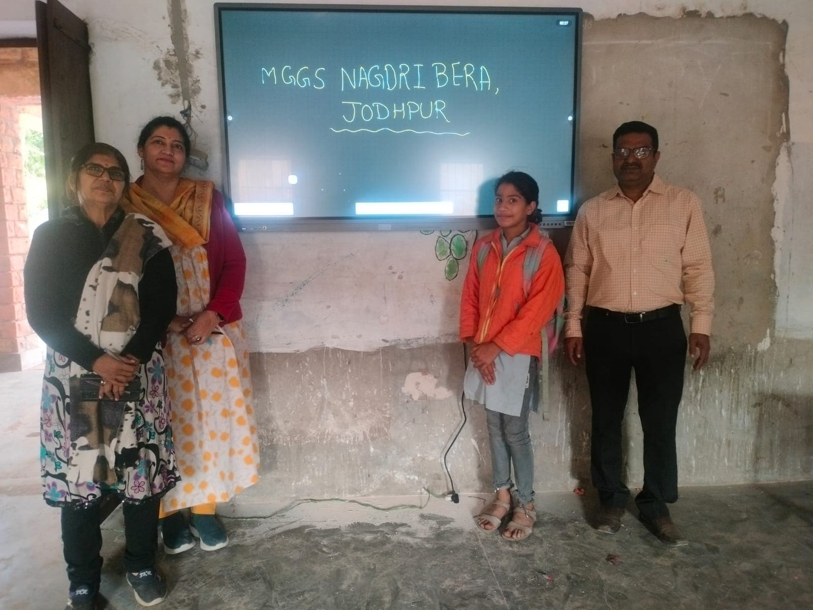 Nitek IFP installed at Government School Joghpur, Rajasthan