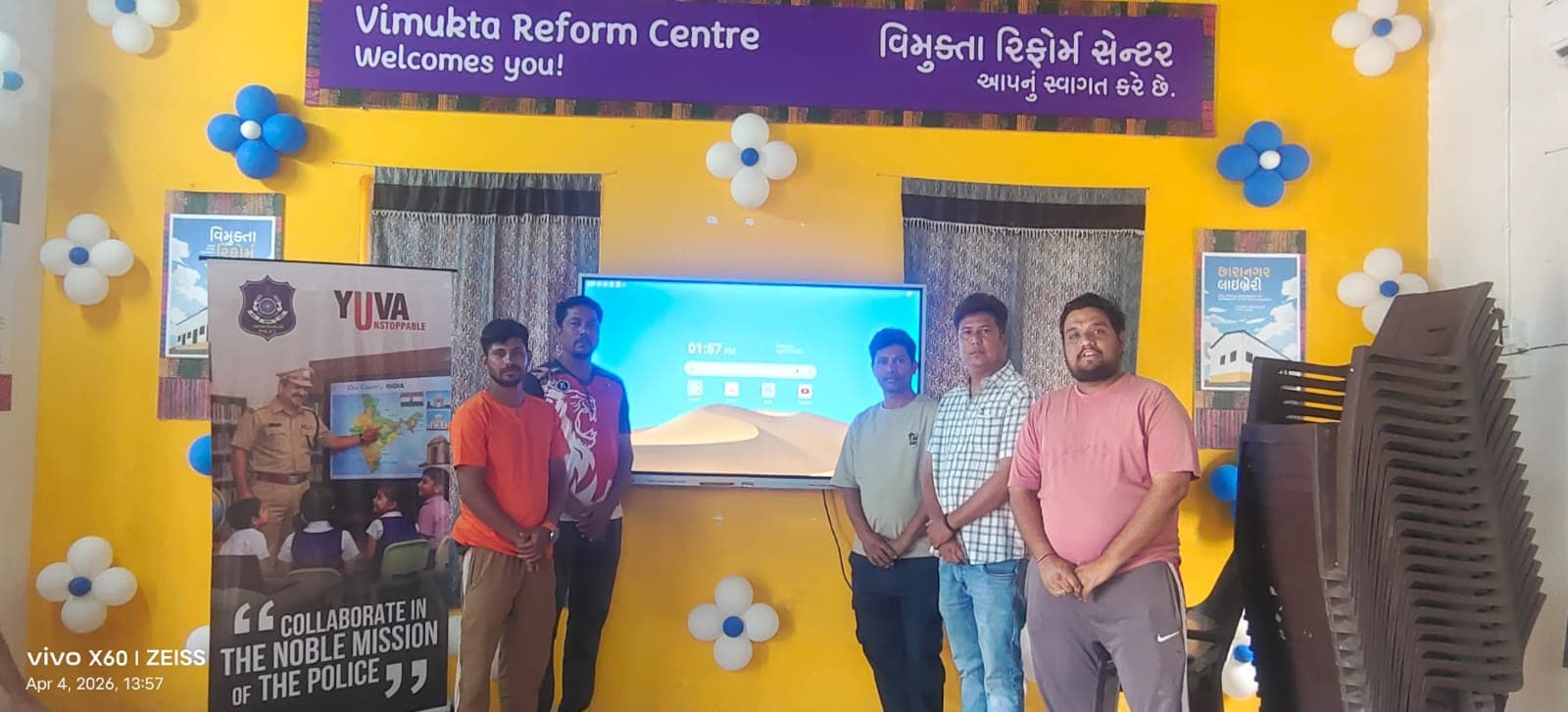 Nitek IFP installed at Vimukta Reform Centre, Ahmedabad