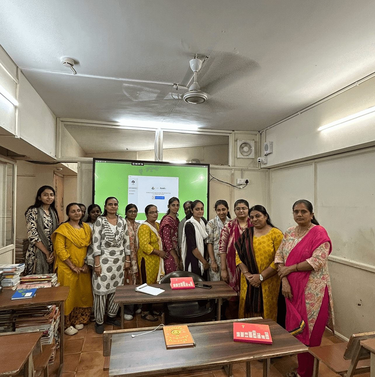 Nitek IFP installed at Vraj Bhoomi Public School, Rajkot