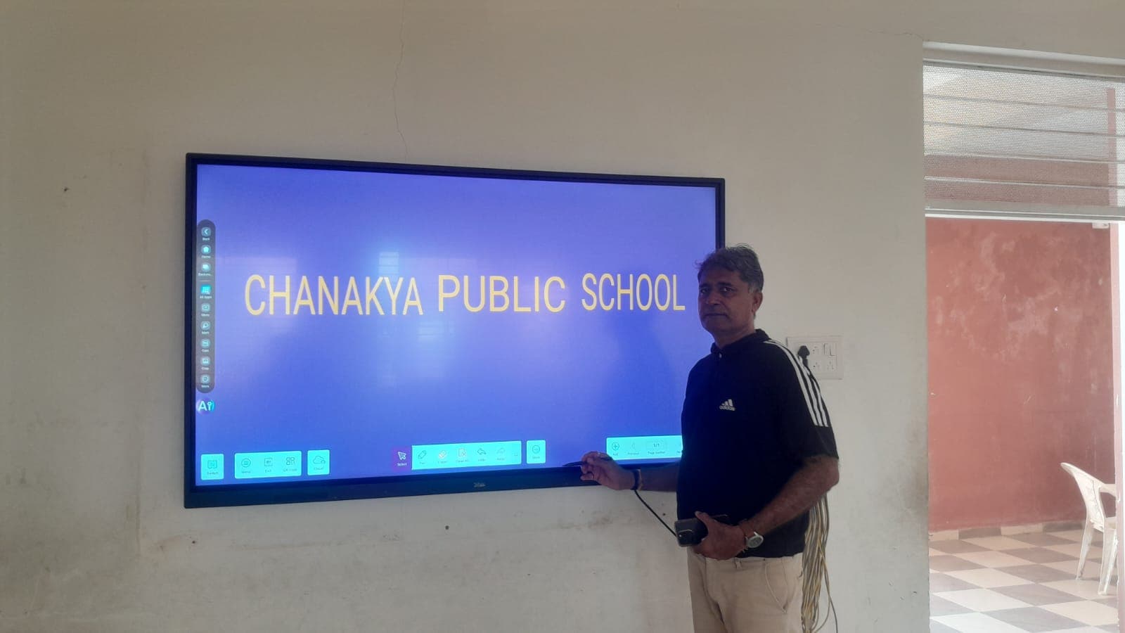 Nitek IFP installed at Chanakya Public School, Gandhinagar