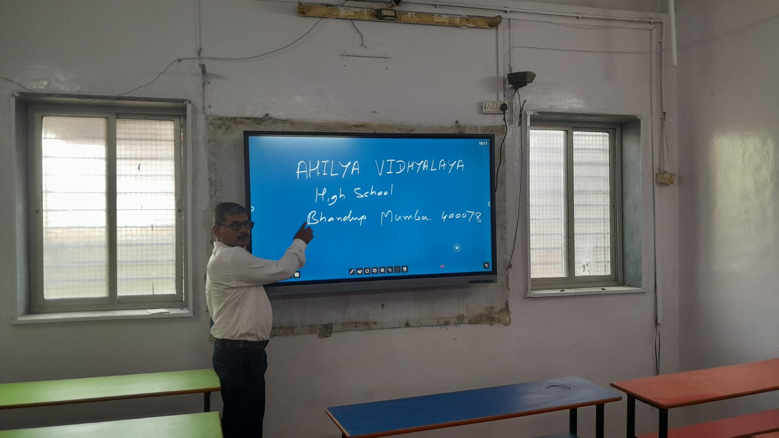 Nitek IFP installed at Ahilya Vidyalaya, Mumbai