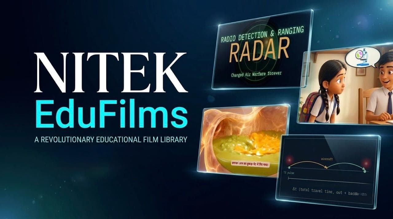 Nitek EduFilms: Every NCERT Lesson Is Now a Film- How Nitek Is Turning the Indian Textbook Into Cinema — and Changing the Way 250 Million Children Learn